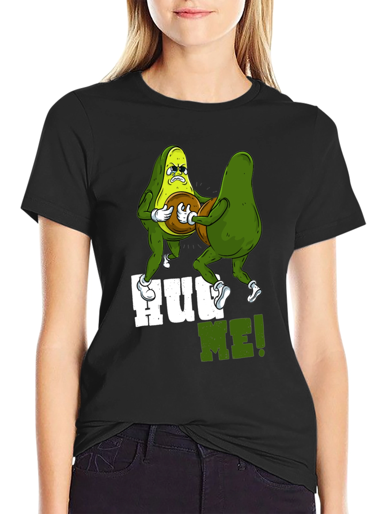 Funny Avocado Hug Me T-Shirt