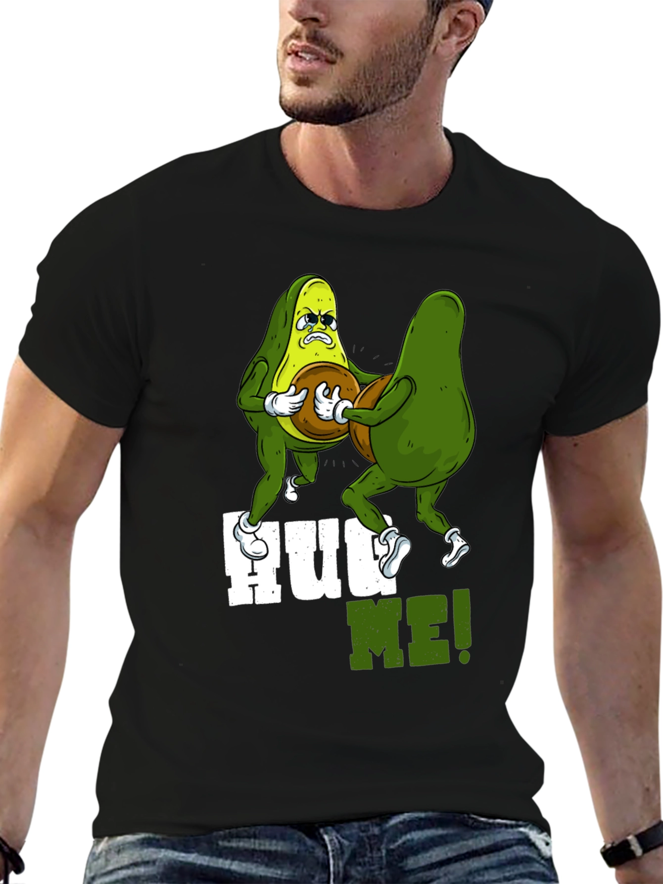 Funny Avocado Hug Me T-Shirt