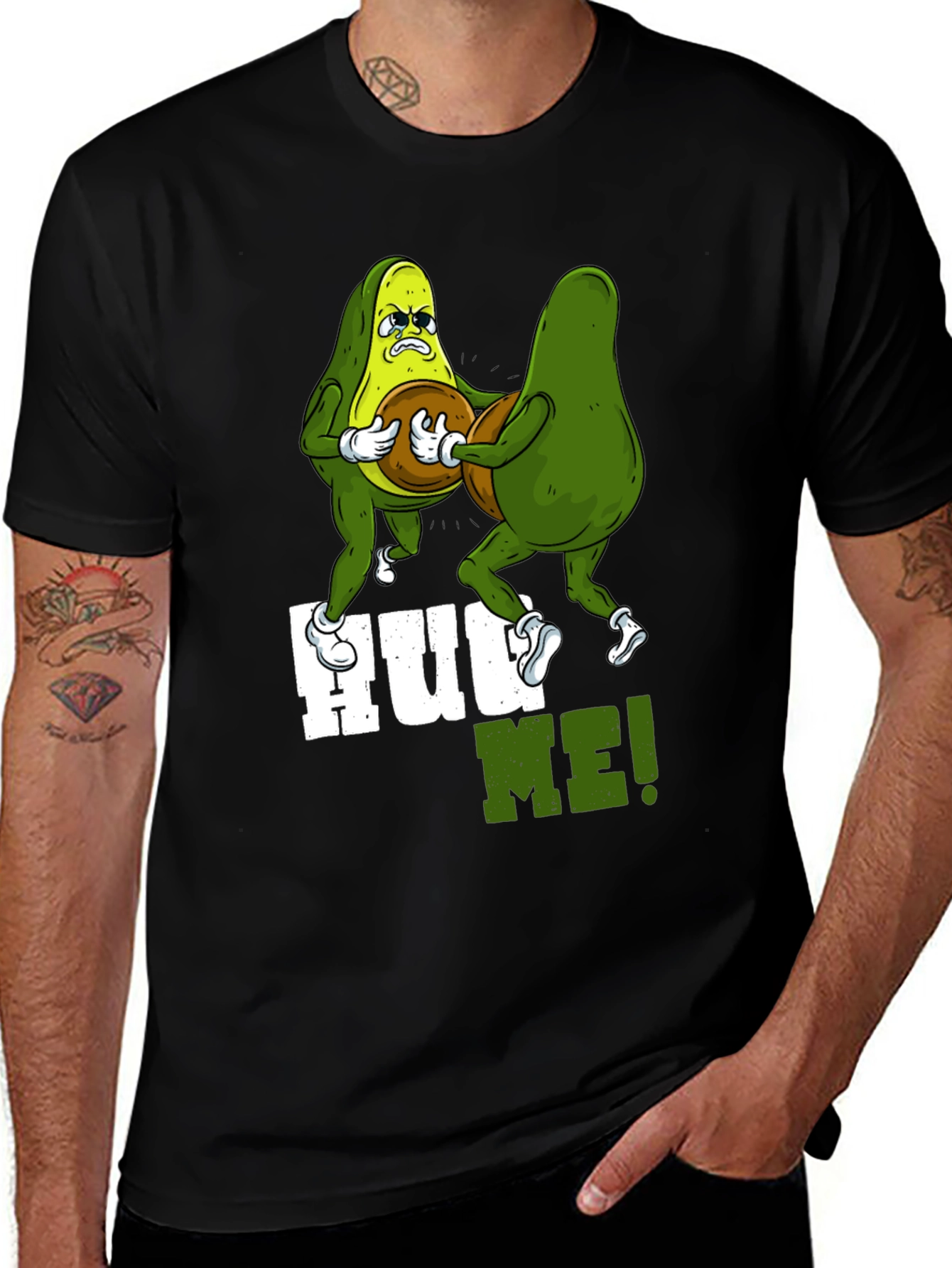 Funny Avocado Hug Me T-Shirt
