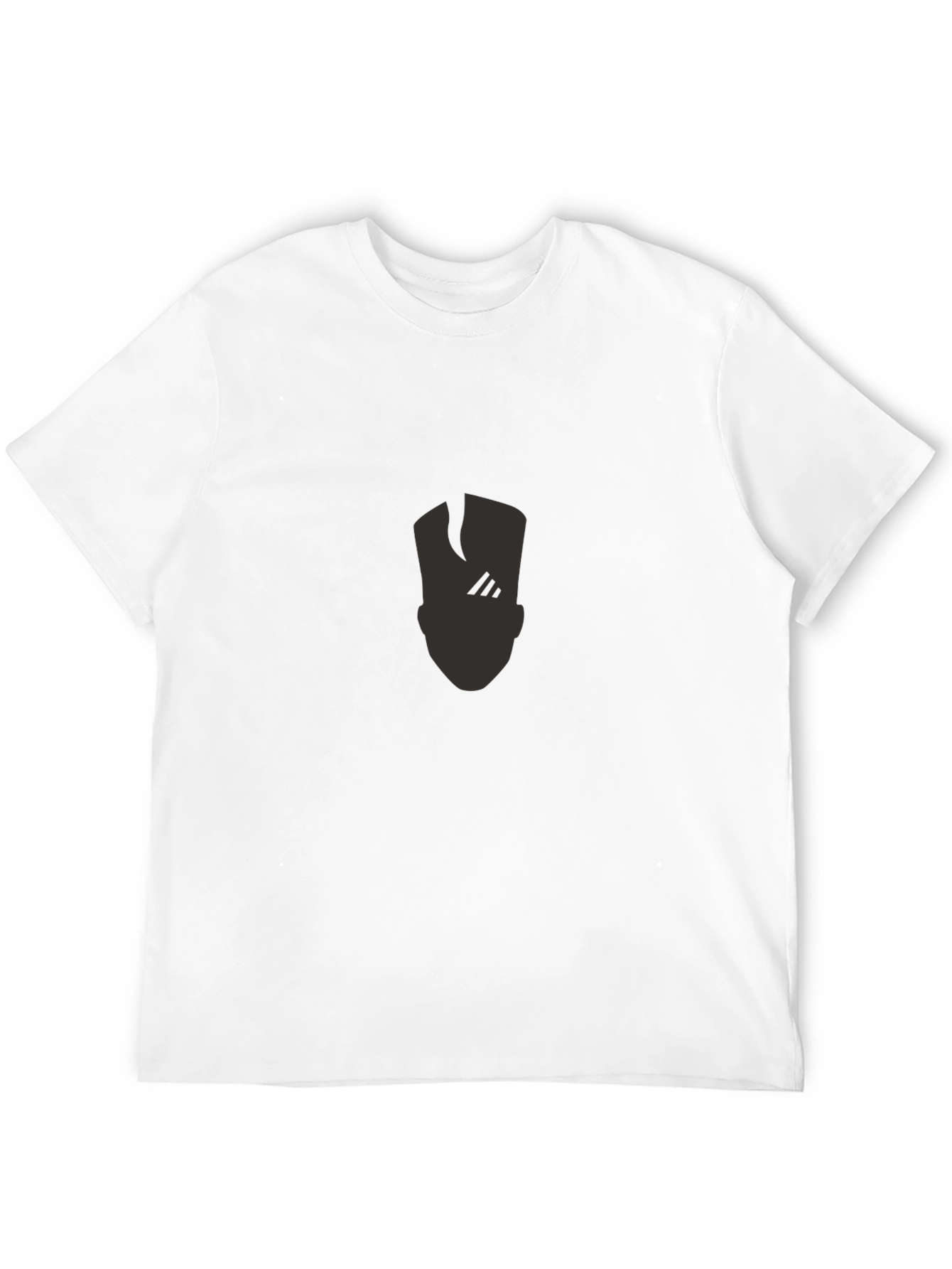 Mens Black Graphic T-Shirt - Modern Design