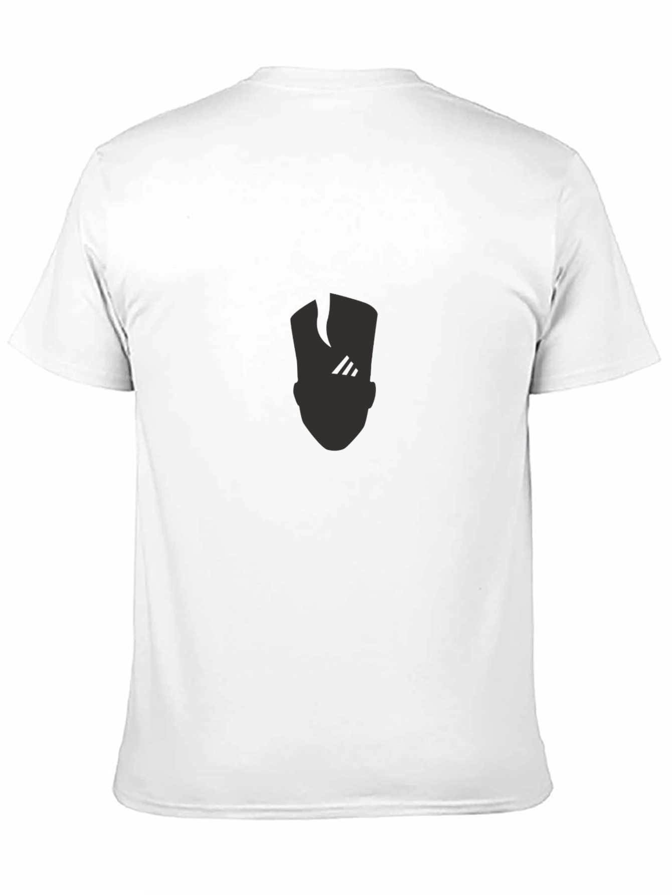 Mens Black Graphic T-Shirt - Modern Design