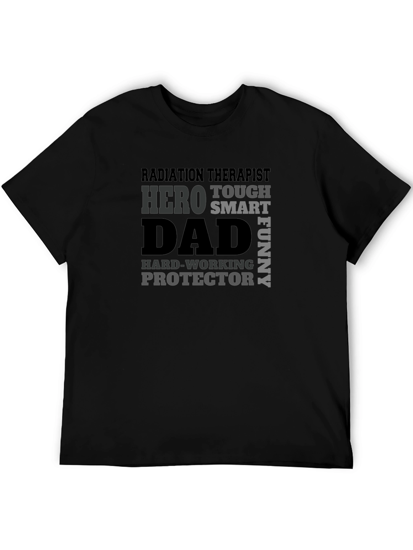 Radiation Therapist Dad T-Shirt Hero Protector Gift