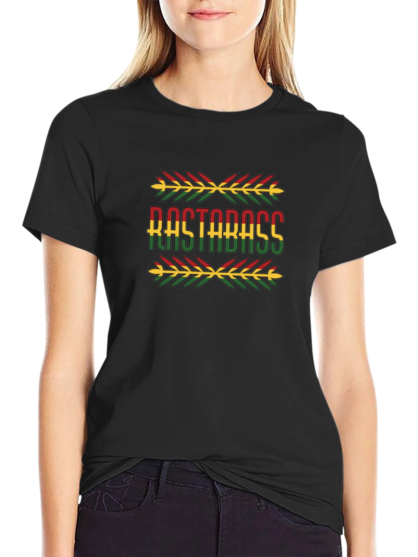 Rastabass Rasta Reggae Graphic T-Shirt