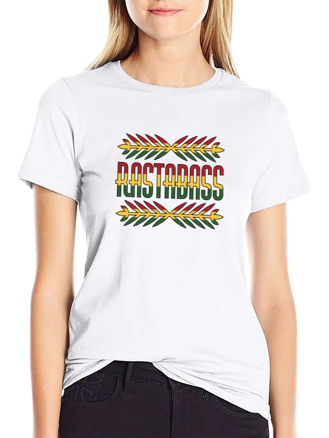 Rastabass Rasta Reggae Graphic T-Shirt