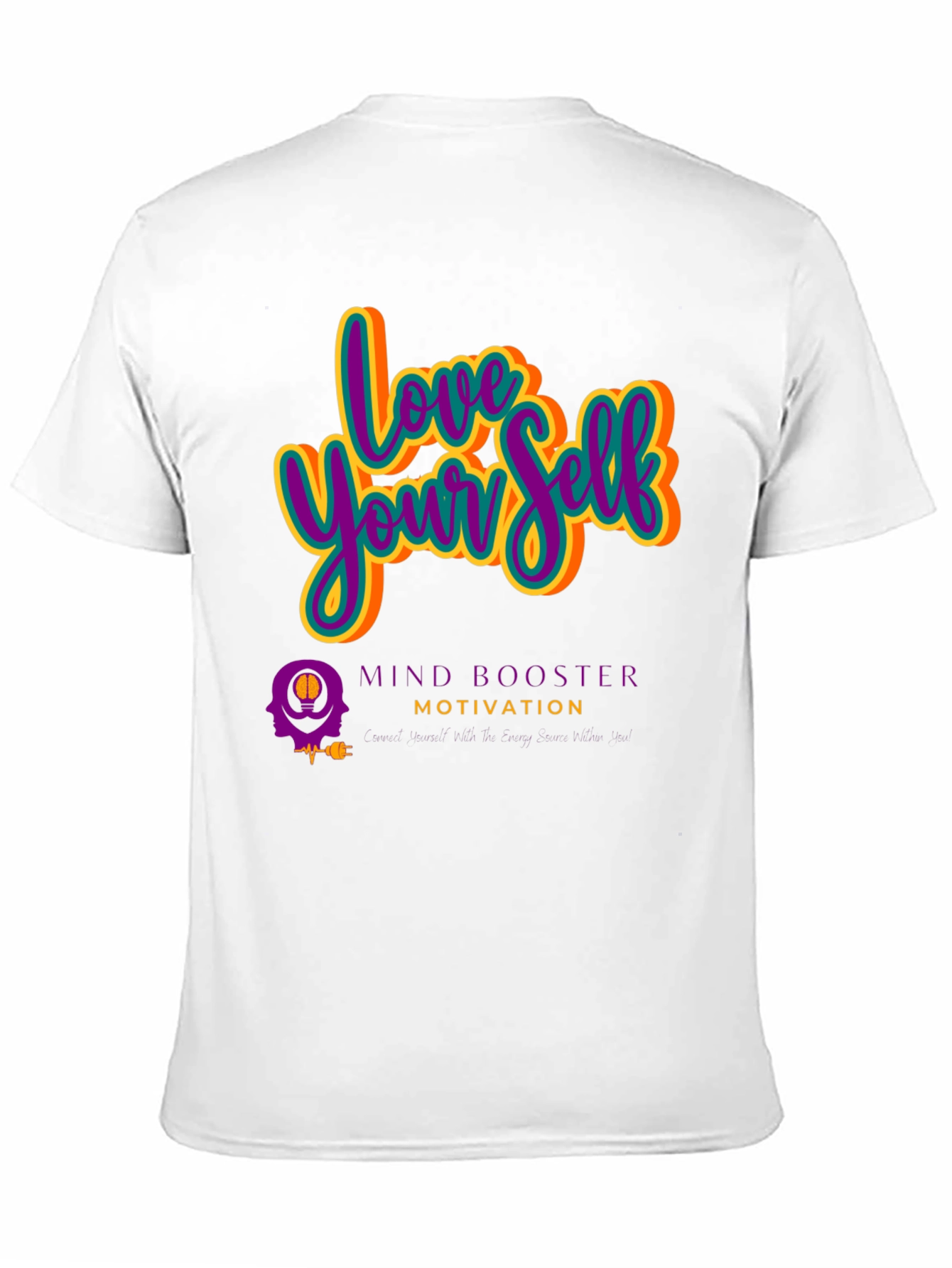 Love Yourself Motivational Black T-Shirt