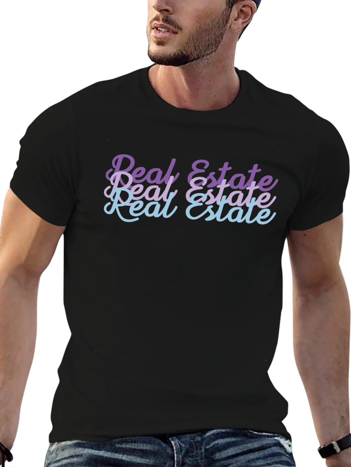 Real Estate Gradient T-Shirt