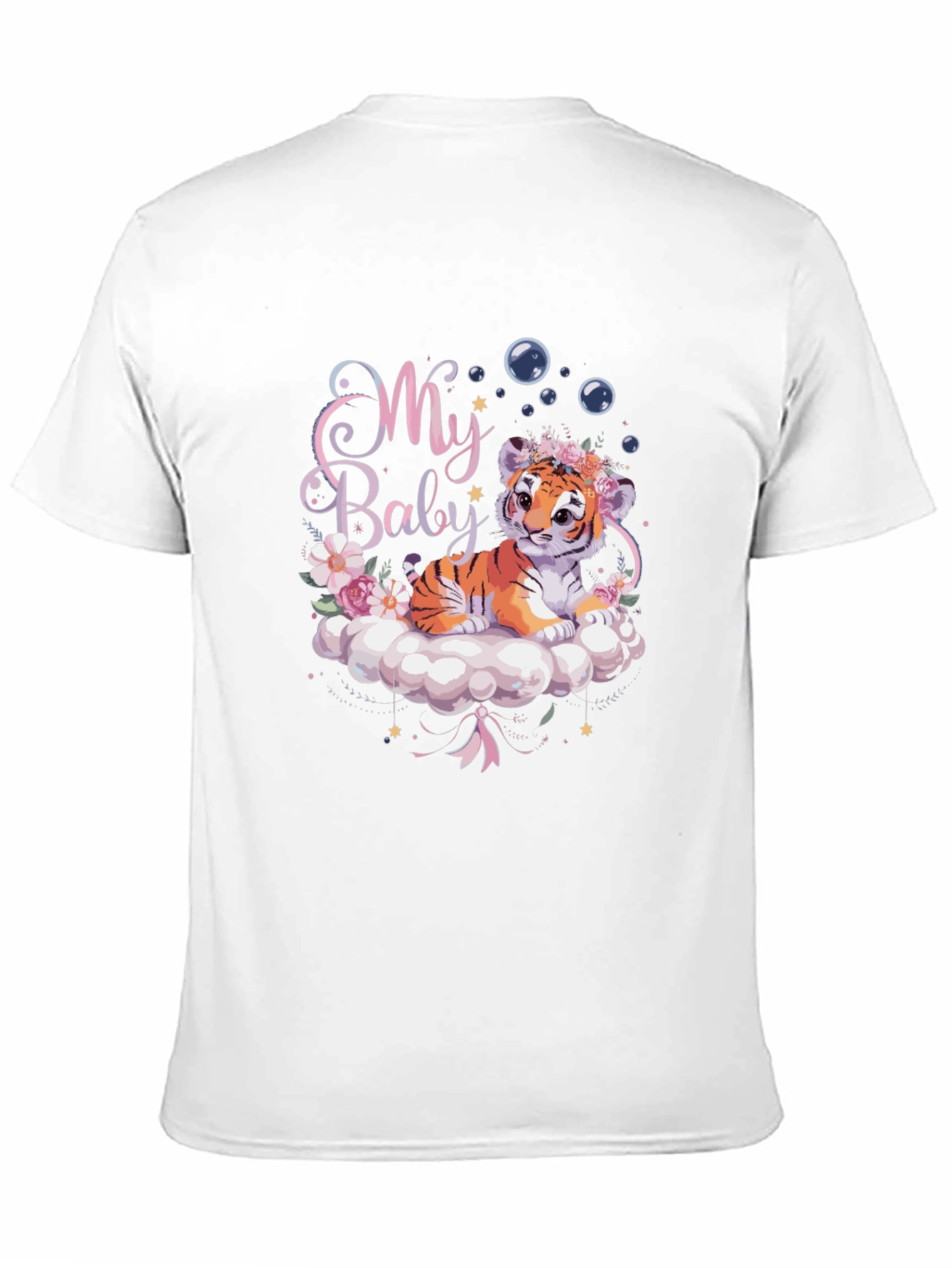 Cute Baby Tiger Graphic Tee