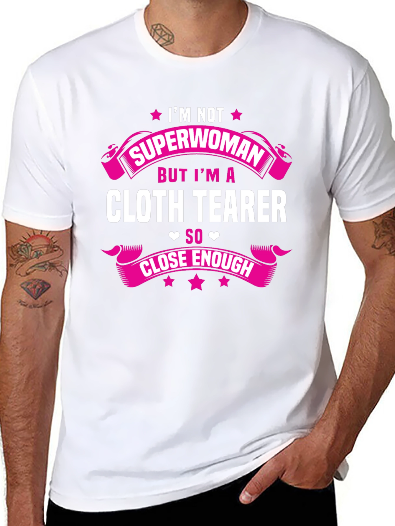 Cloth Tearer Graphic Tee - Superwoman Alternative