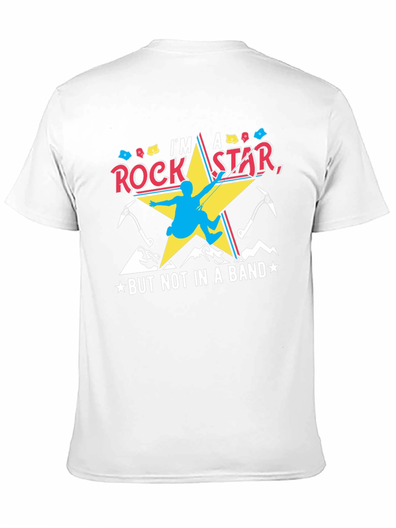 Rock Star Climber Graphic T-Shirt