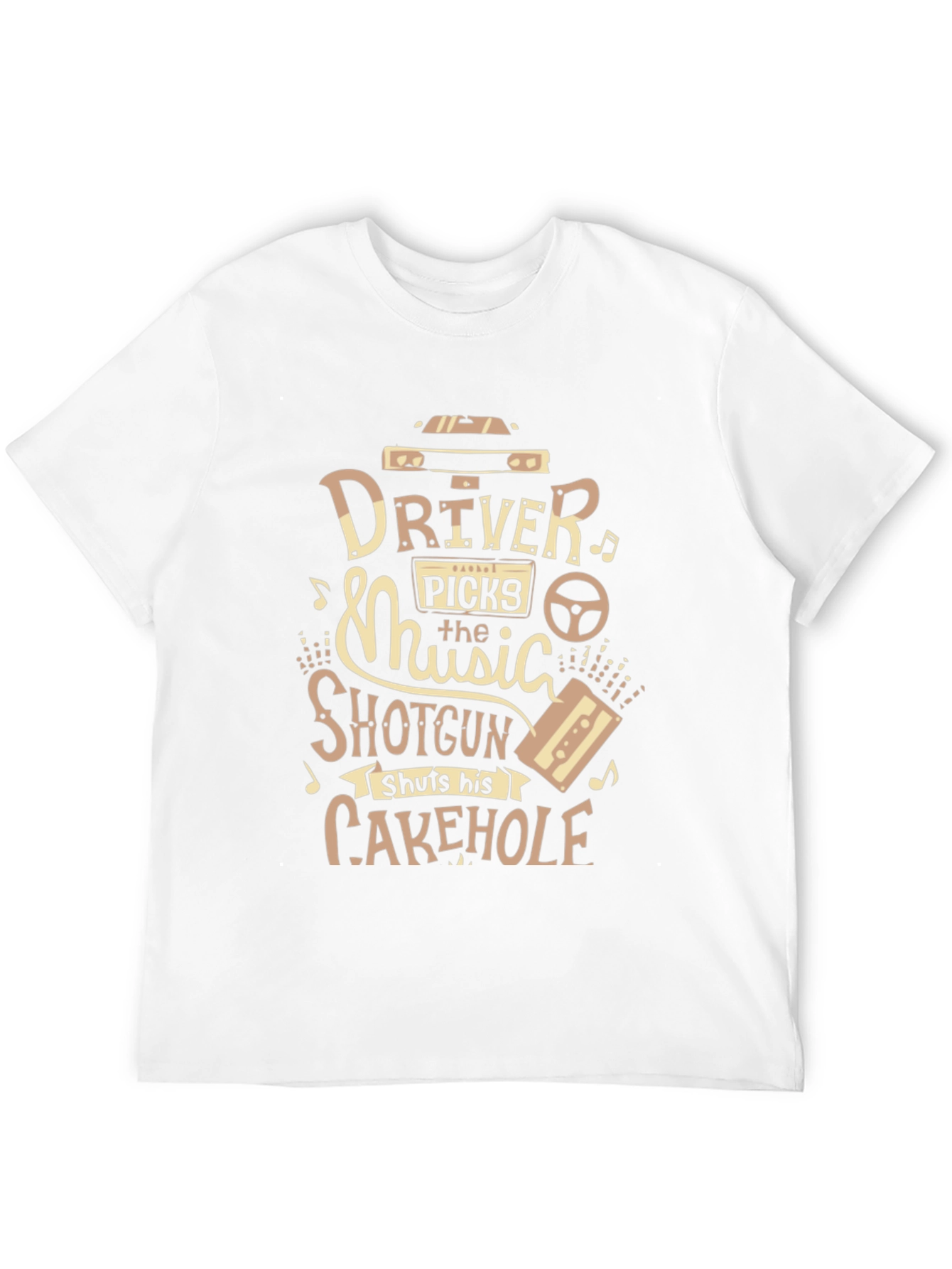 Driver Picks the Music T-Shirt