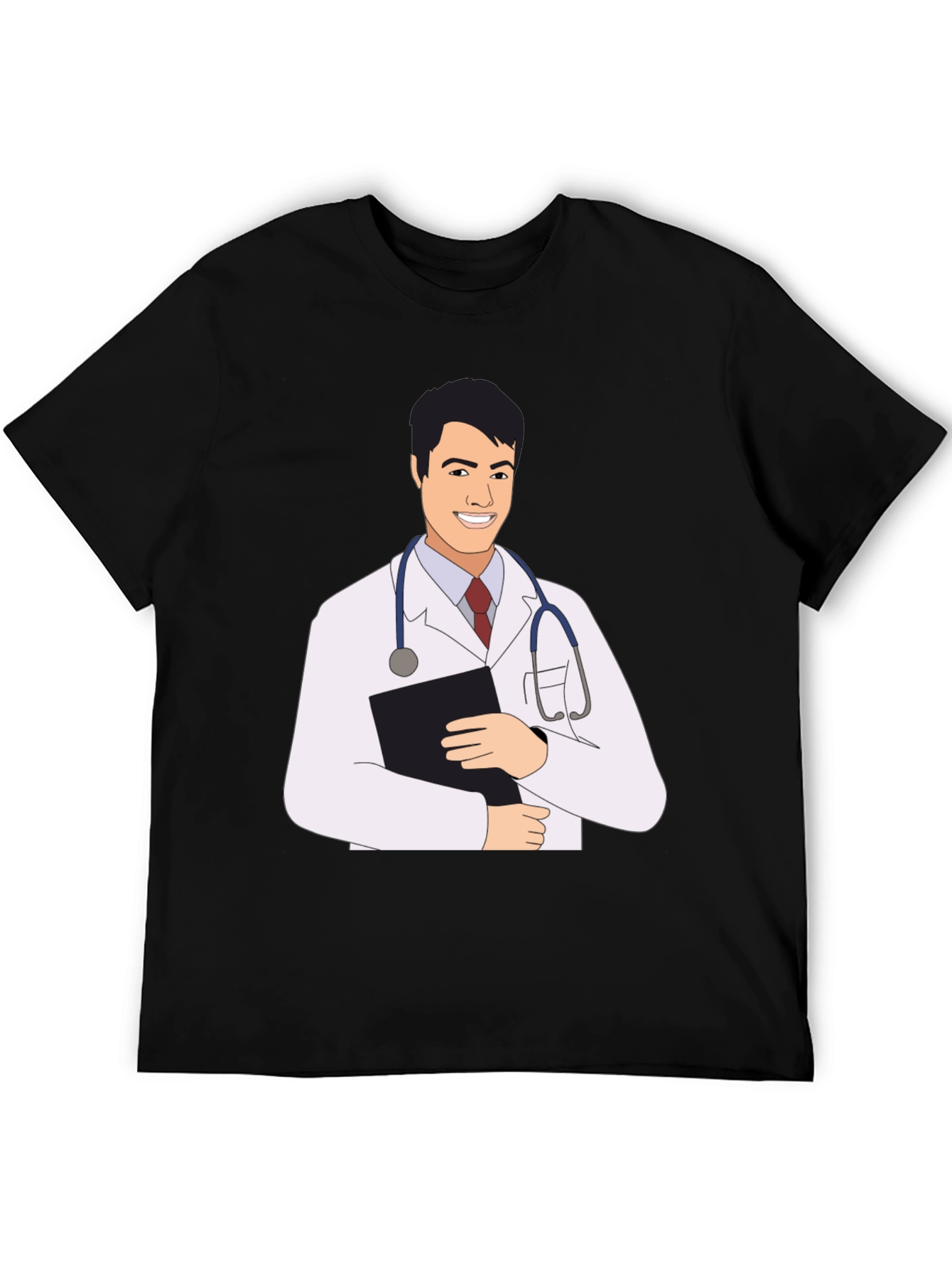 Doctor Graphic T-Shirt - Unisex Black Tee