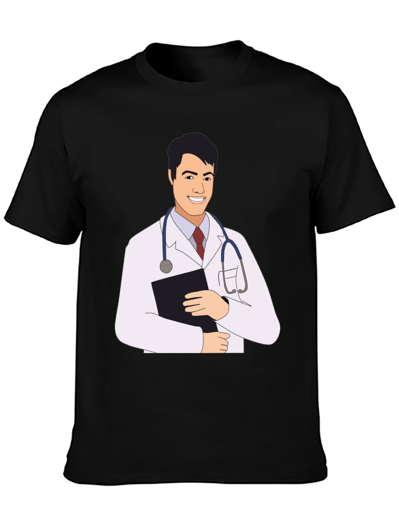 Doctor Graphic T-Shirt - Unisex Black Tee