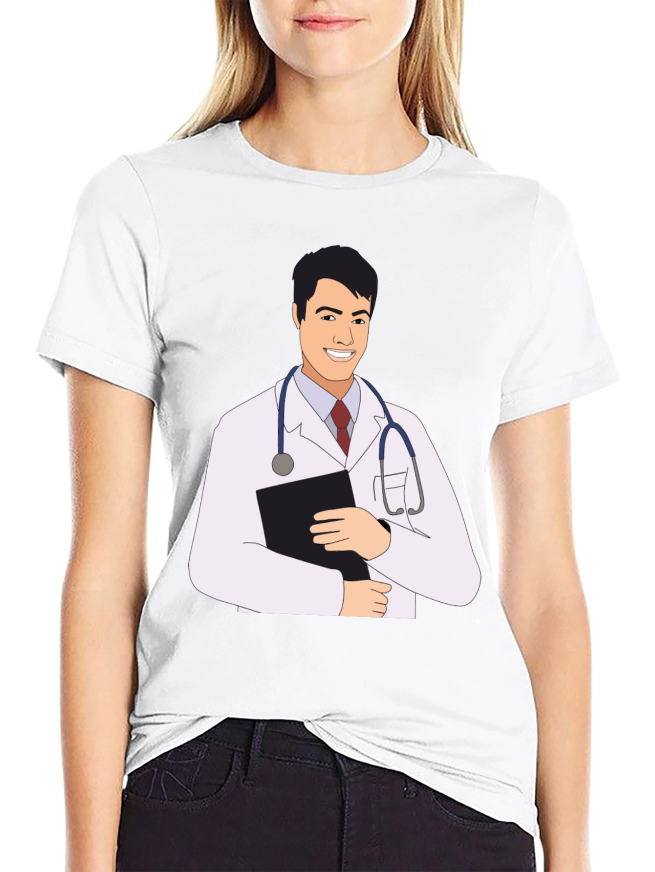 Doctor Graphic T-Shirt - Unisex Black Tee