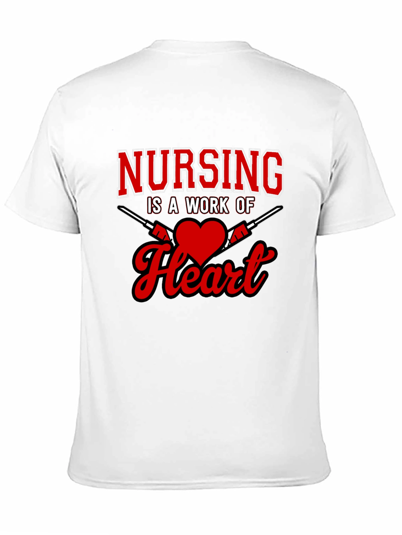 Nursing is a Work of Heart T-Shirt