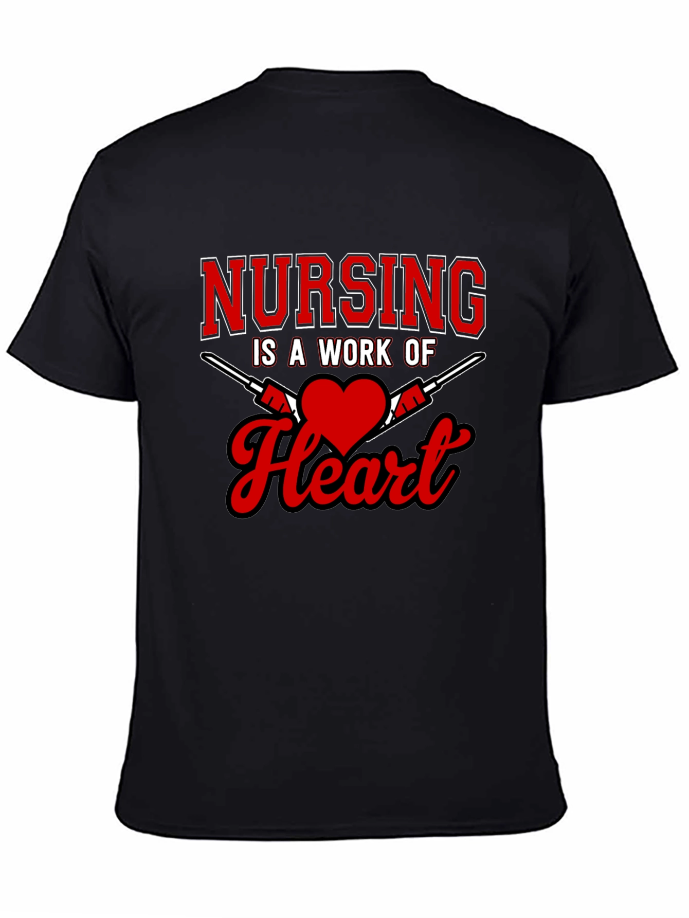 Nursing is a Work of Heart T-Shirt