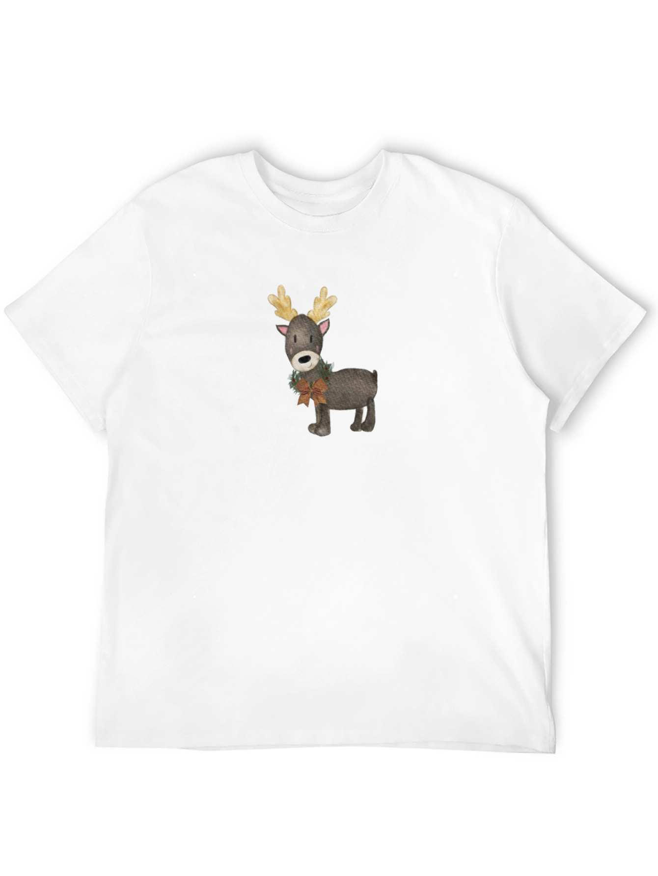 Festive Reindeer Graphic Tee