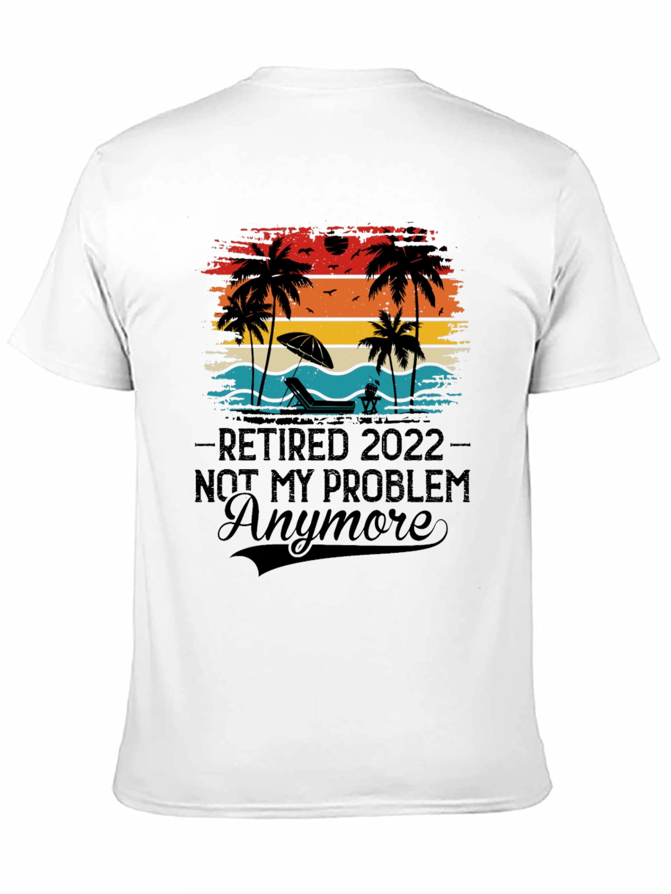Retired 2022 Graphic Tee - Beach Design