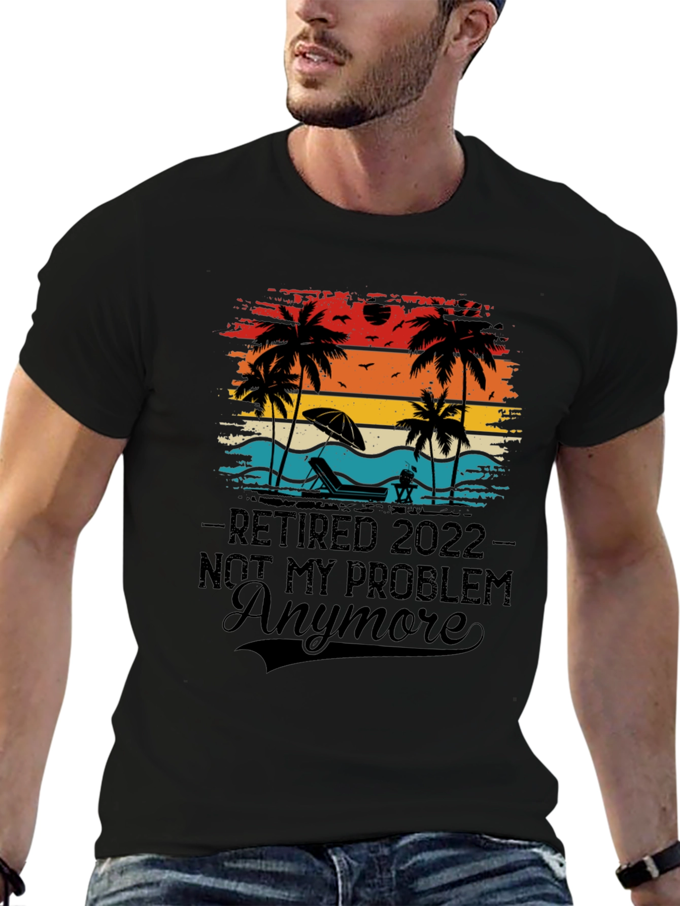 Retired 2022 Graphic Tee - Beach Design
