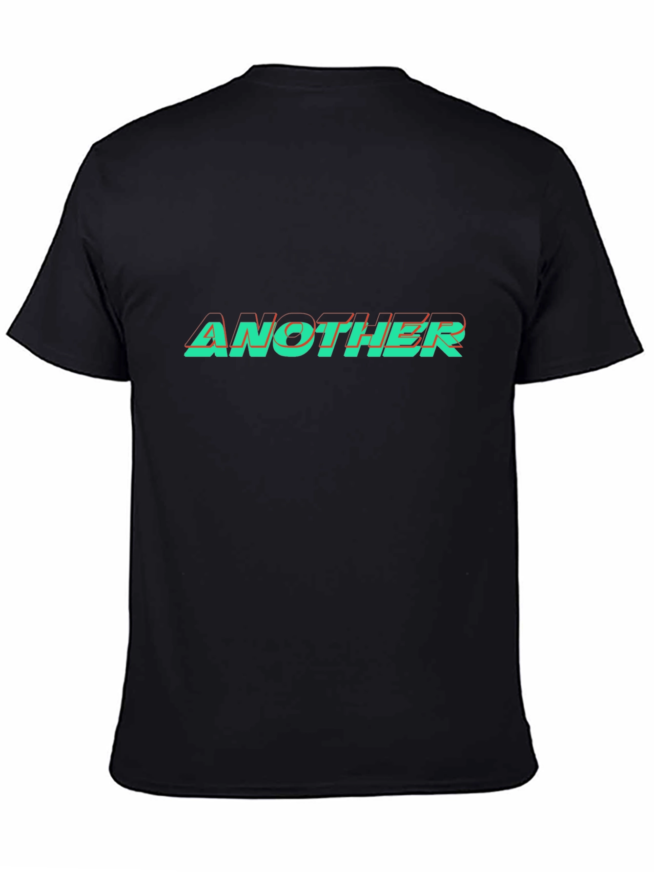 Another Graphic Print Black T-Shirt
