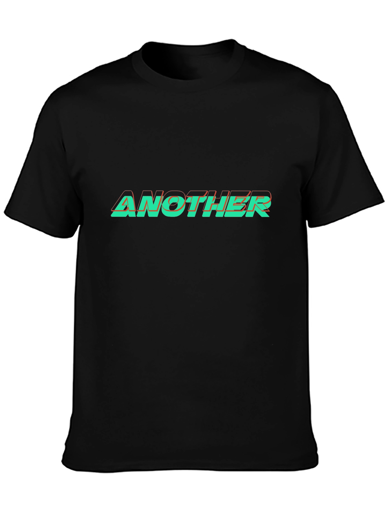 Another Graphic Print Black T-Shirt