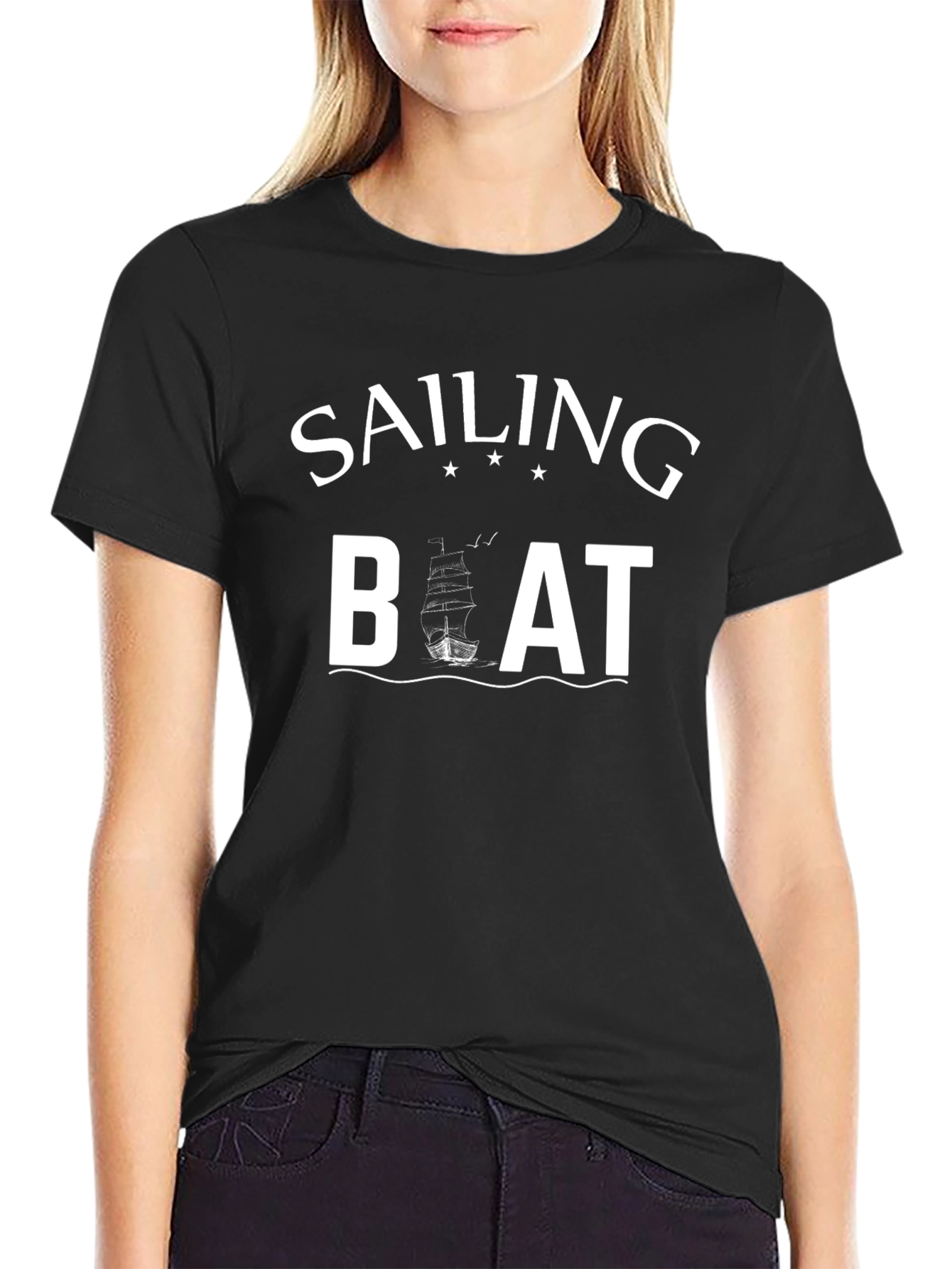 Sailing Boat T-Shirt Nautical Graphic Tee