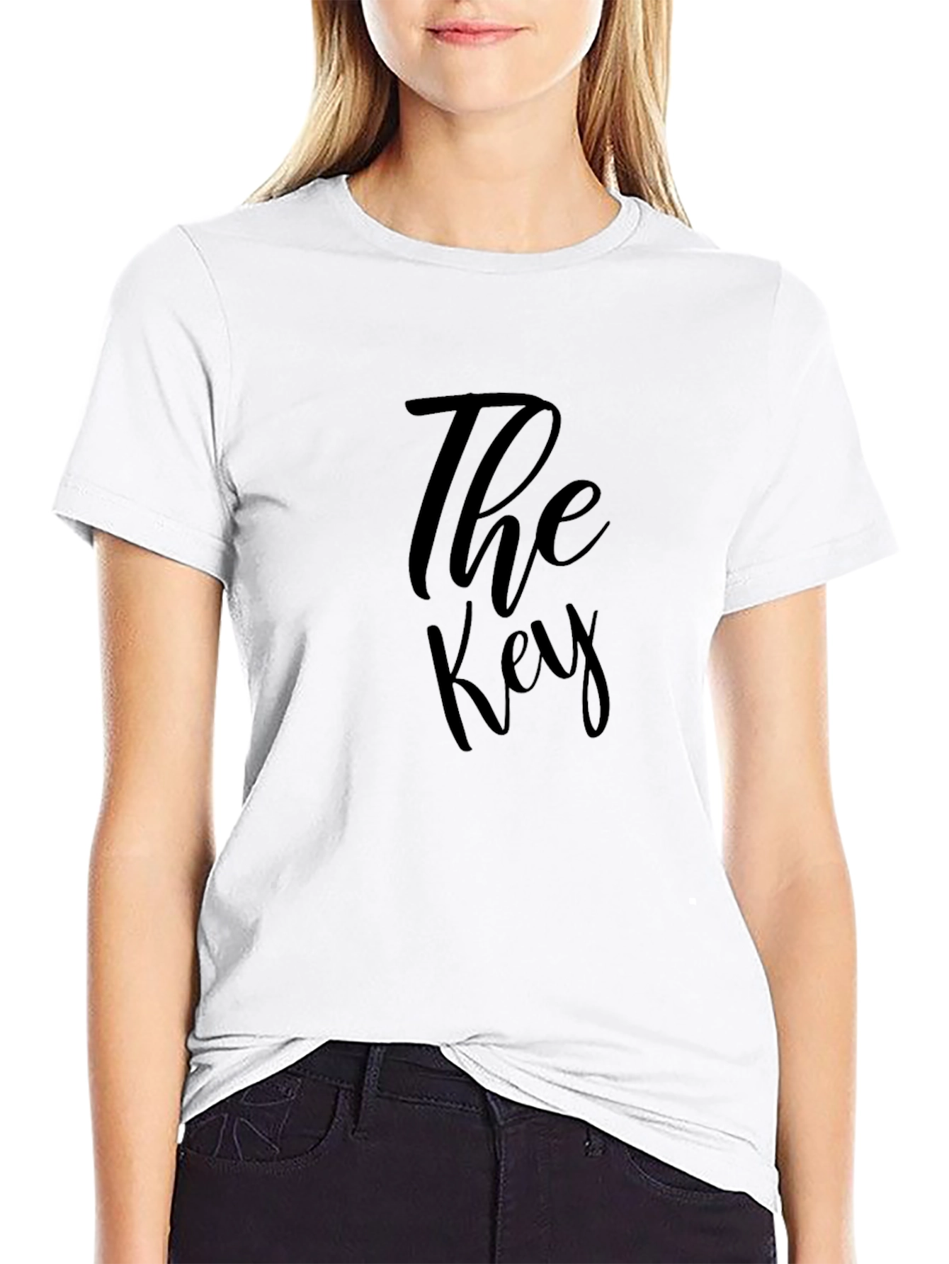 The Key - Mens Black T-Shirt