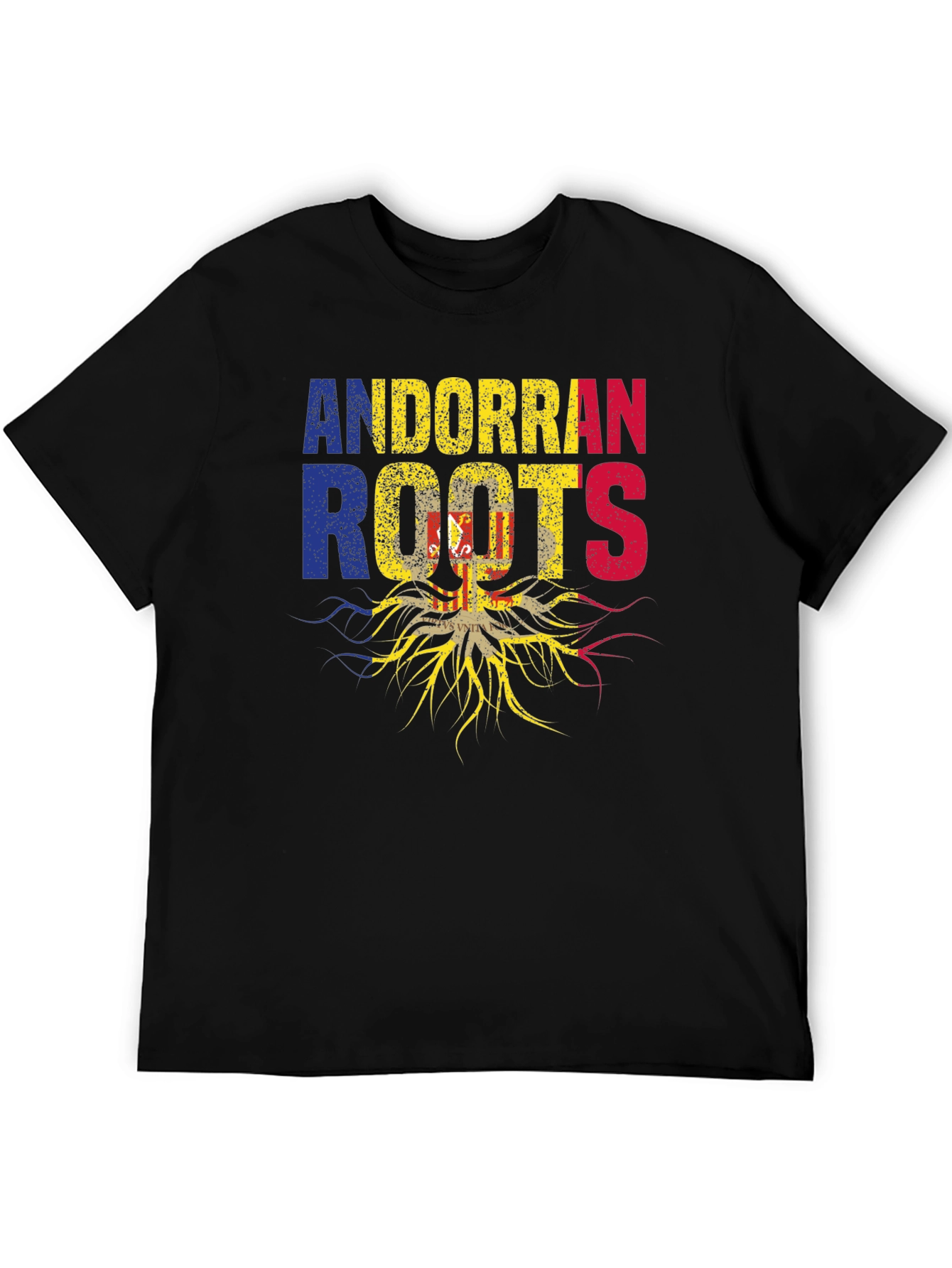 Andorran Roots T-Shirt - Andorra Flag Pride