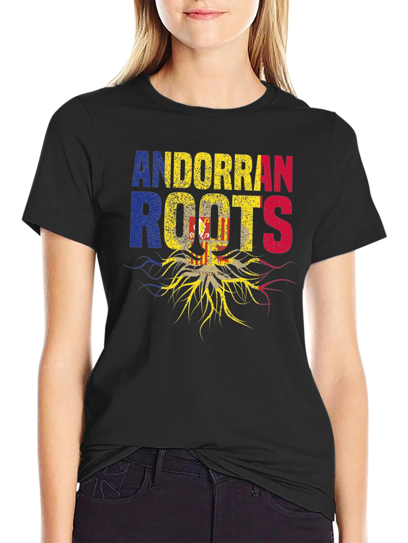 Andorran Roots T-Shirt - Andorra Flag Pride