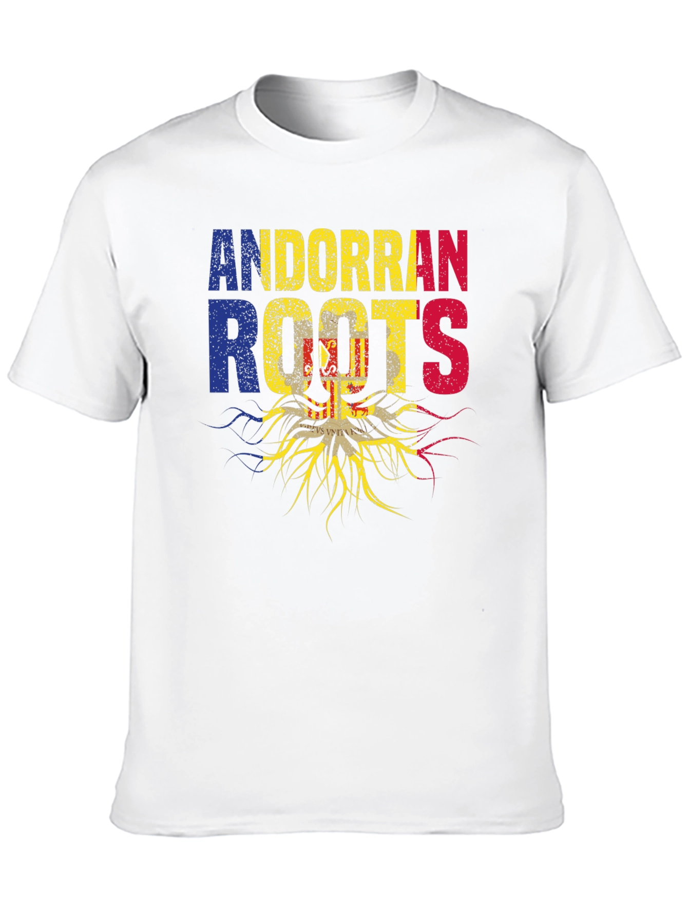Andorran Roots T-Shirt - Andorra Flag Pride