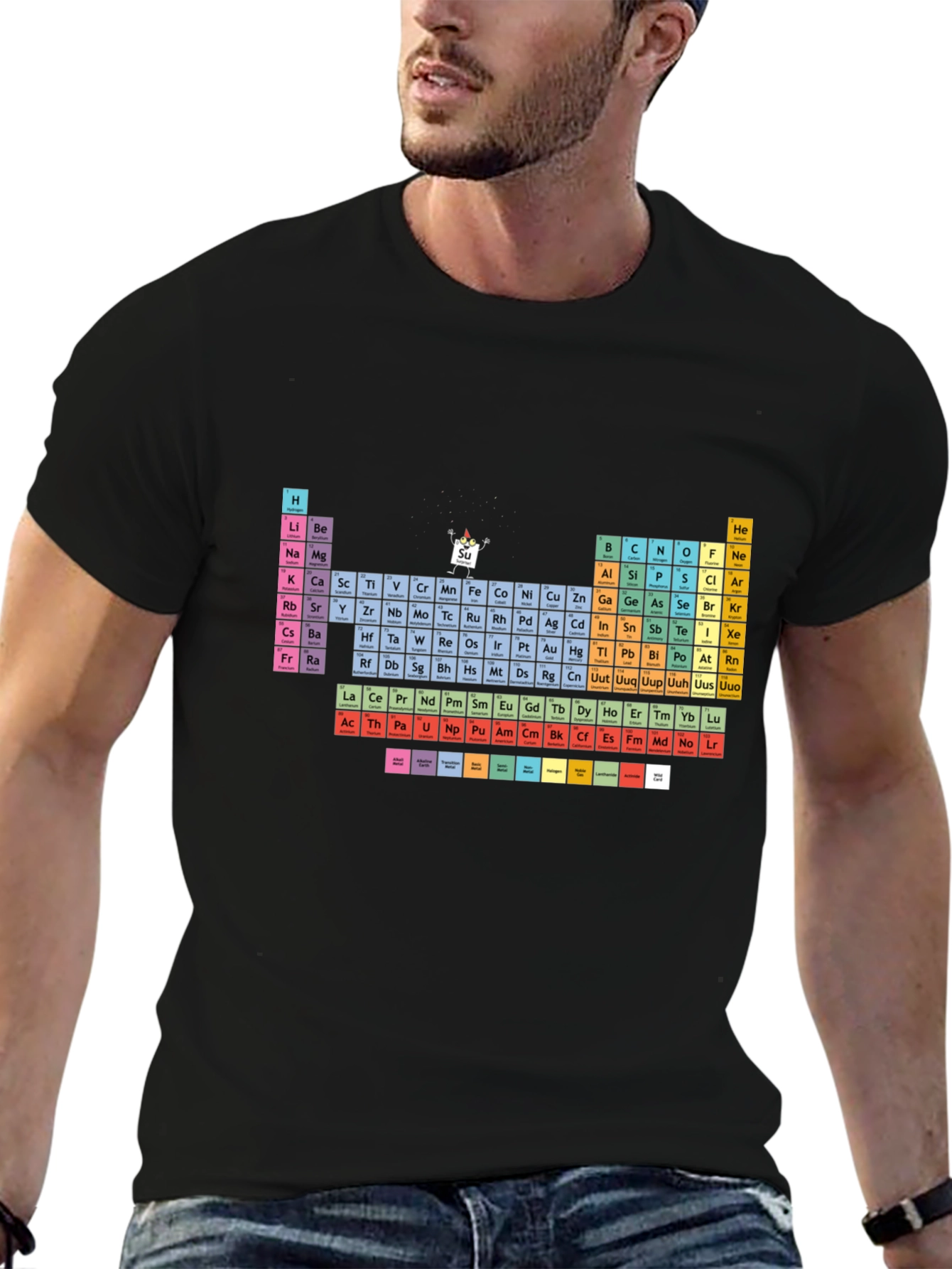 Periodic Table Graphic T-Shirt Science Tee