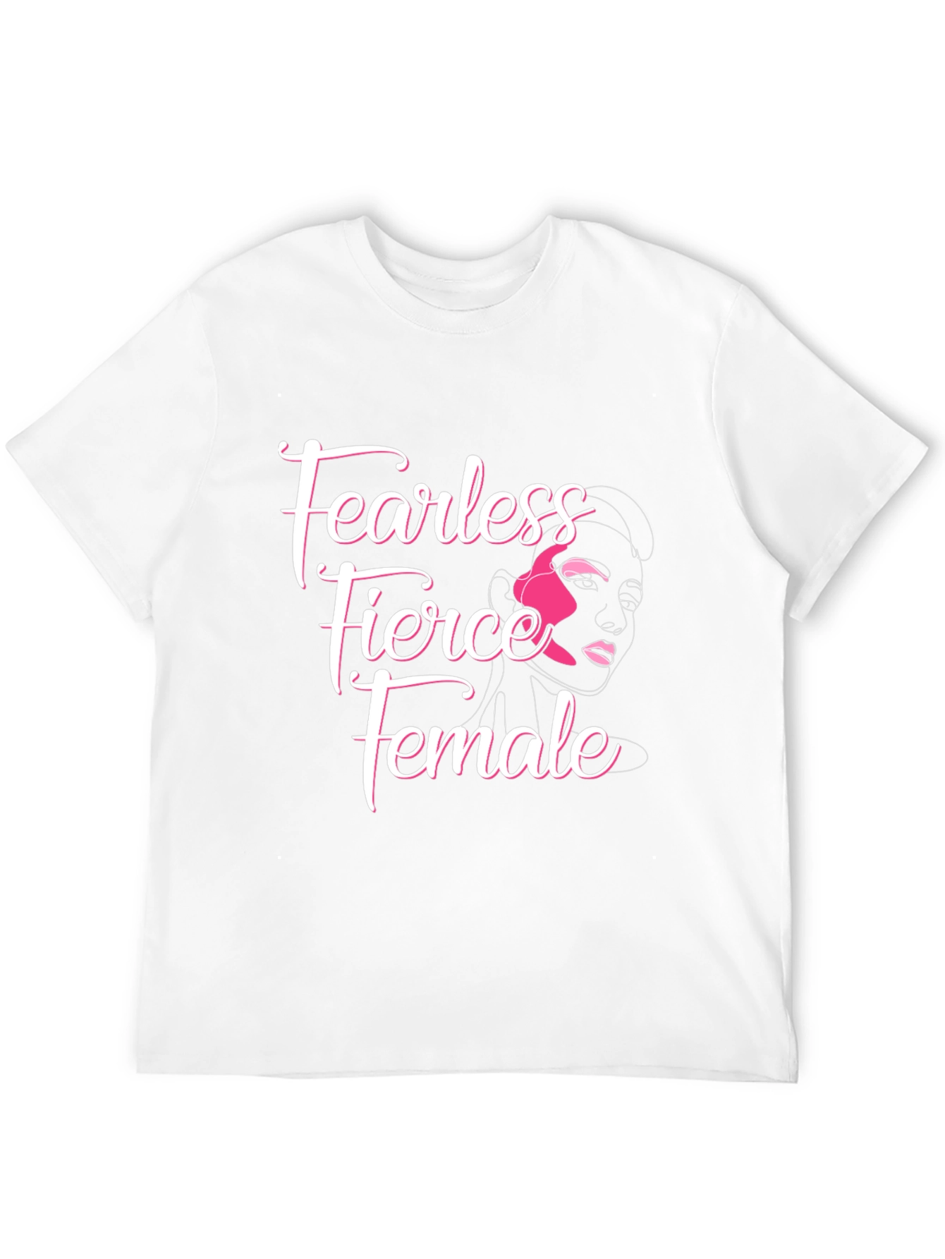 Fearless Fierce Female Graphic T-Shirt