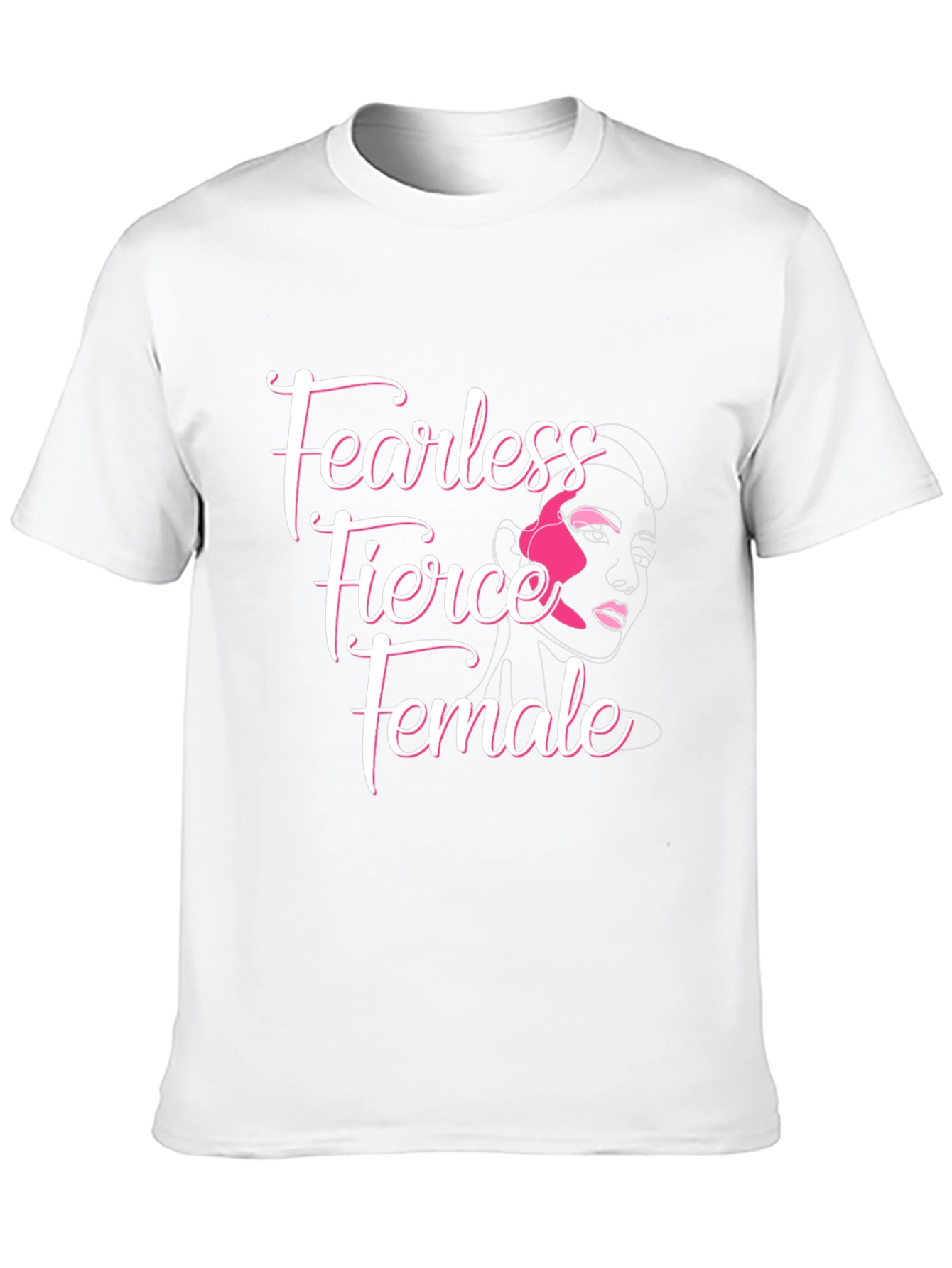 Fearless Fierce Female Graphic T-Shirt