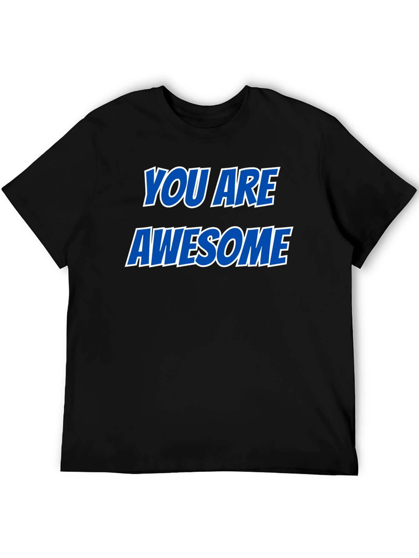 You Are Awesome Graphic Tee - Black