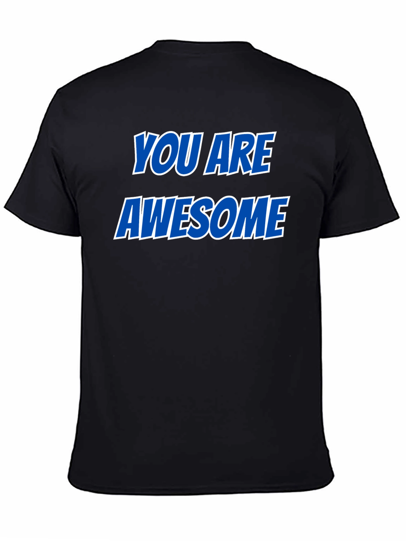 You Are Awesome Graphic Tee - Black