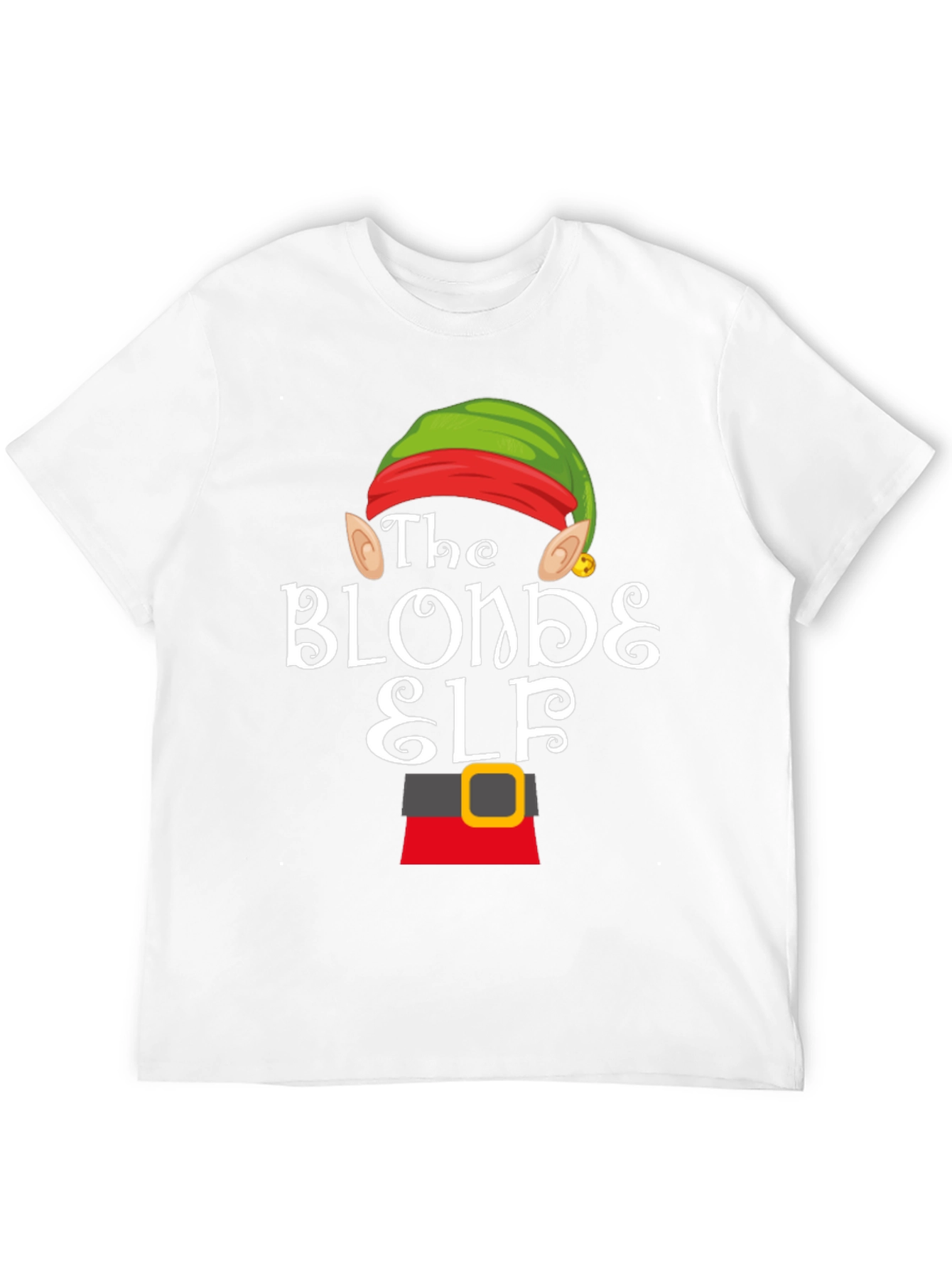 The Blonde Elf Christmas T-Shirt - Festive Holiday Apparel