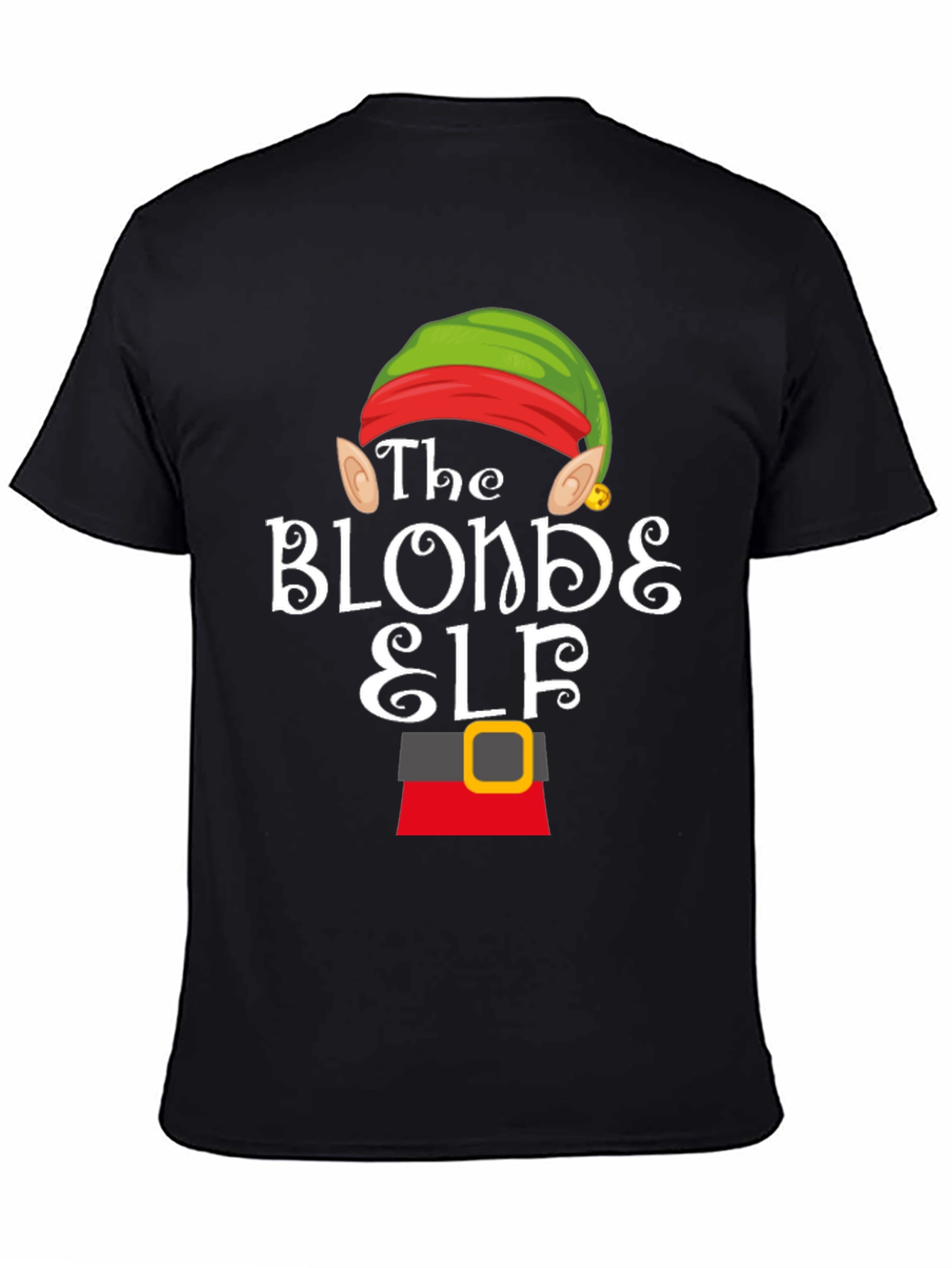 The Blonde Elf Christmas T-Shirt - Festive Holiday Apparel