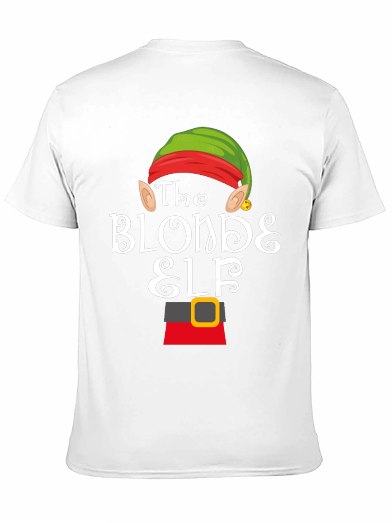 The Blonde Elf Christmas T-Shirt - Festive Holiday Apparel