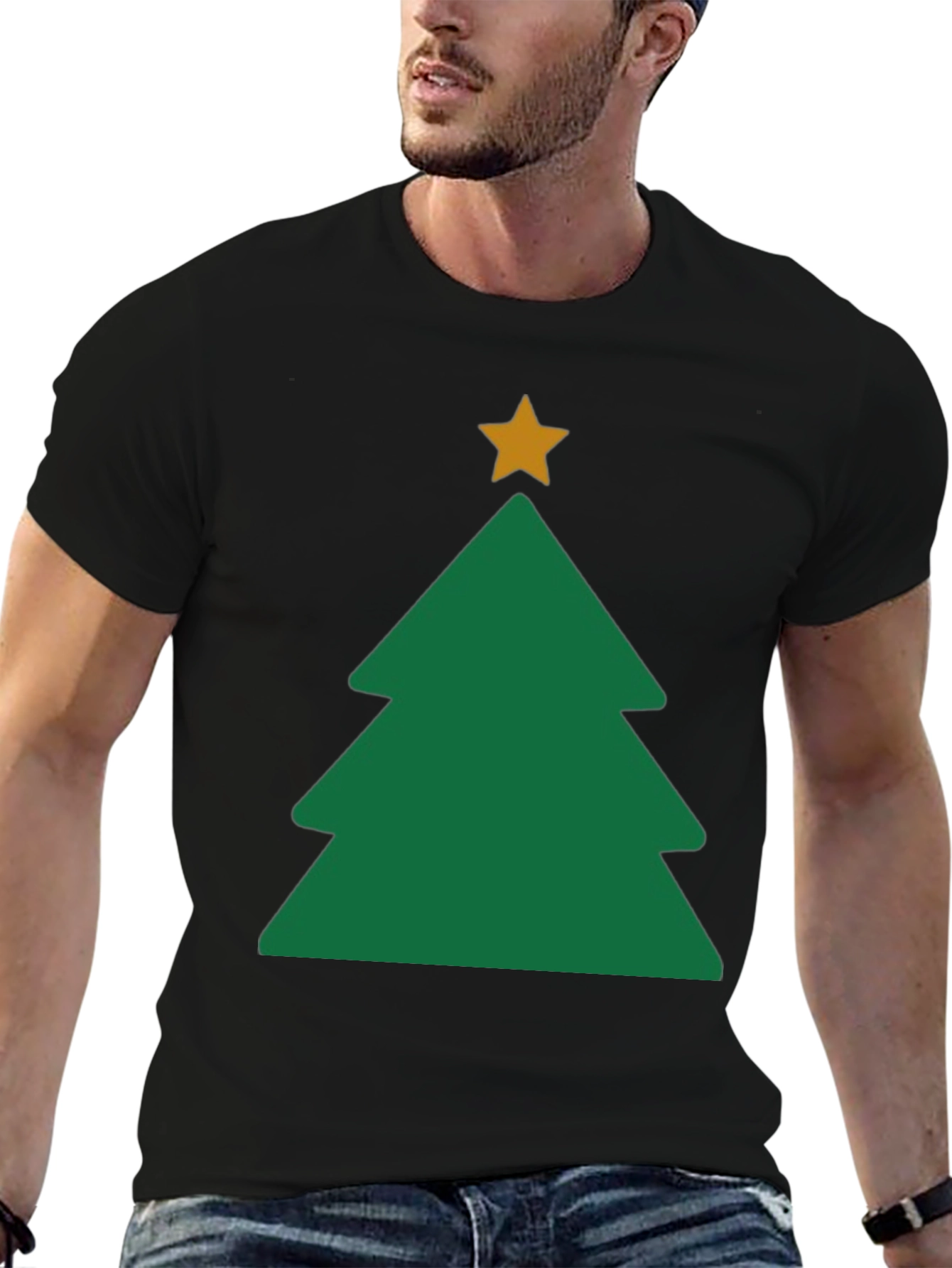 Christmas Tree Graphic Tee - Holiday Style!