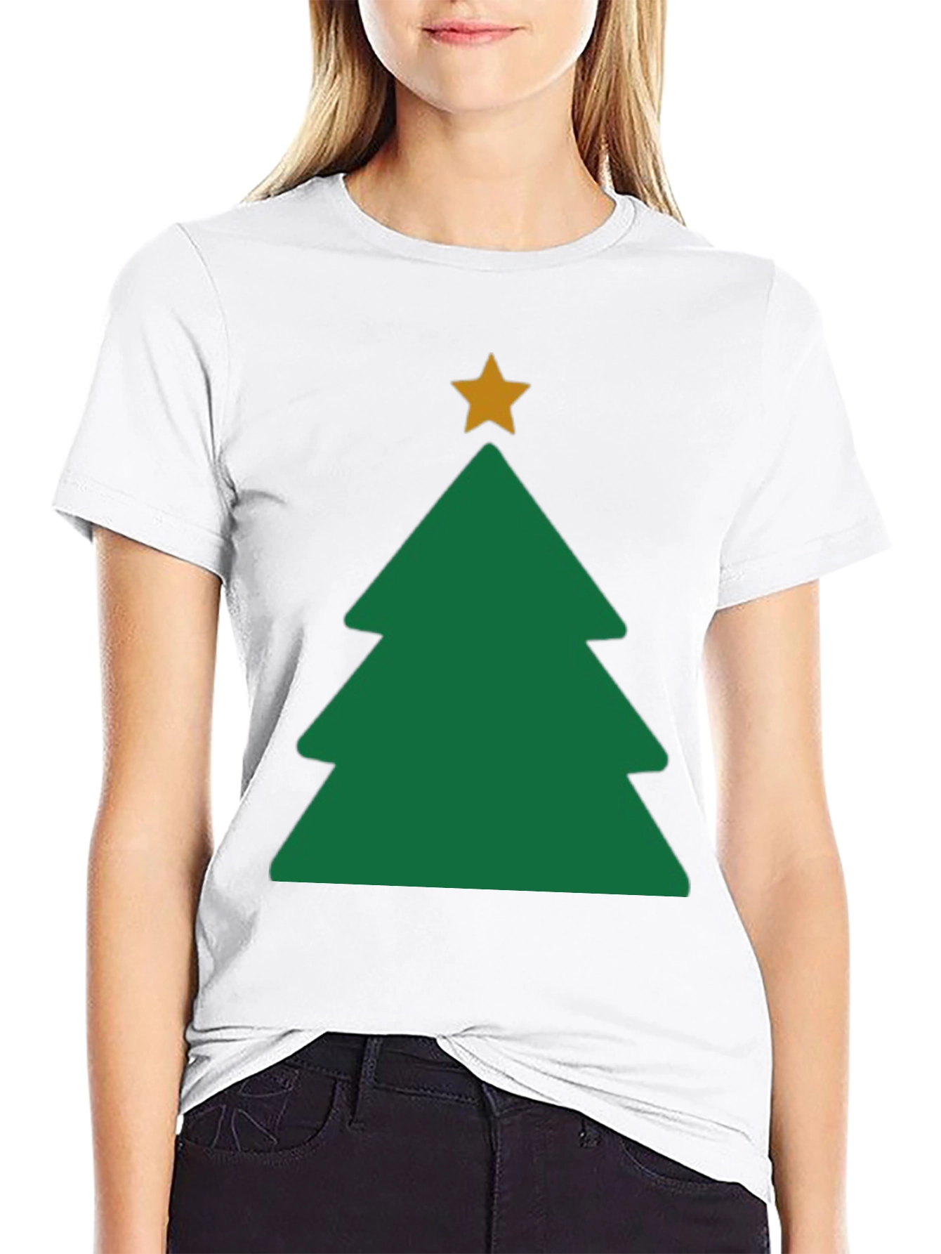Christmas Tree Graphic Tee - Holiday Style!