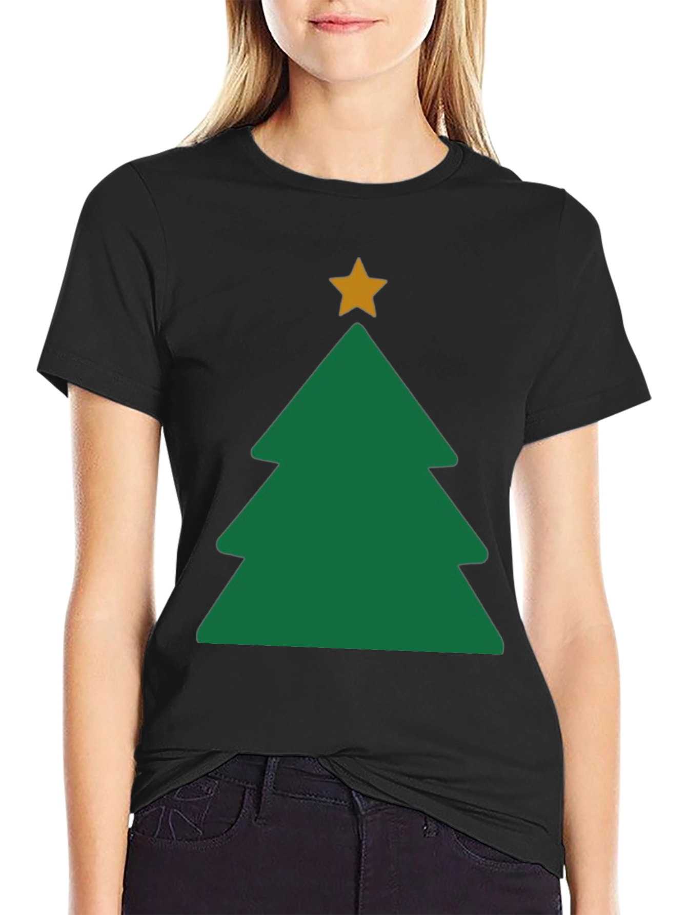 Christmas Tree Graphic Tee - Holiday Style!