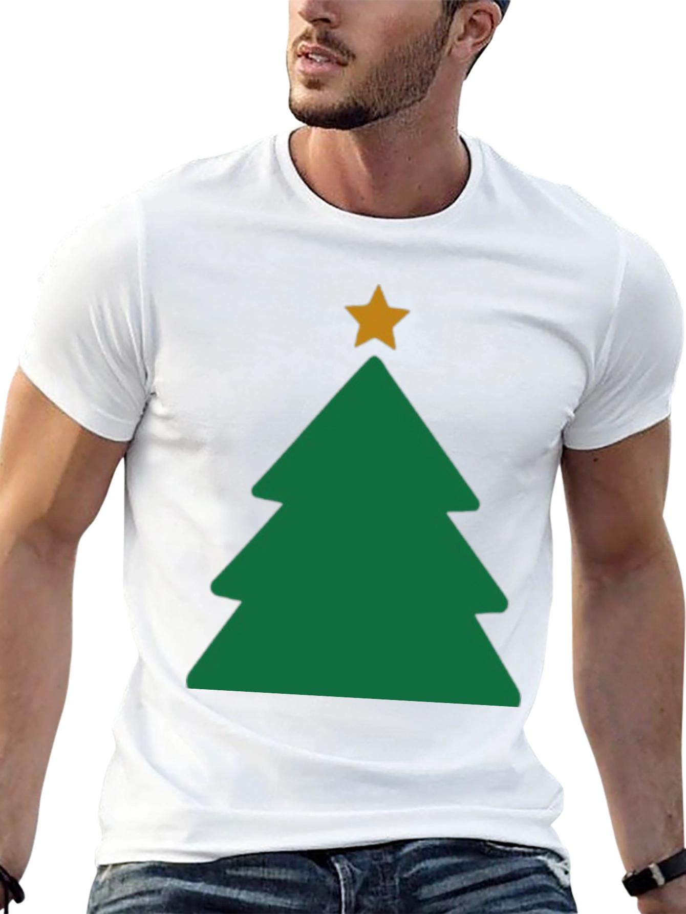 Christmas Tree Graphic Tee - Holiday Style!