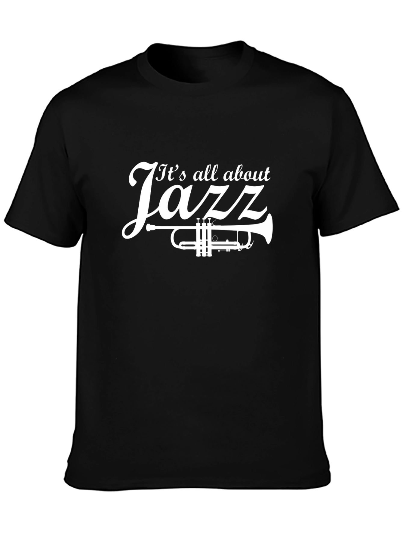 Jazz Music T-Shirt - Trumpet Design
