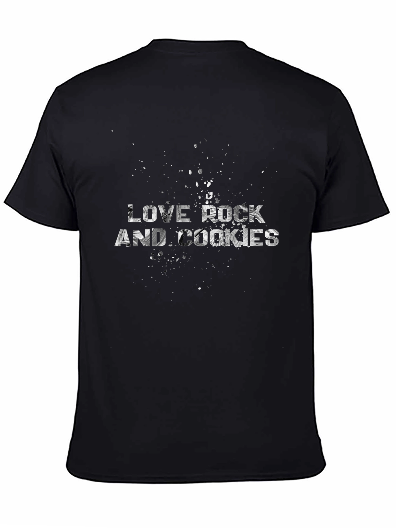 Love Rock and Cookies Graphic T-Shirt