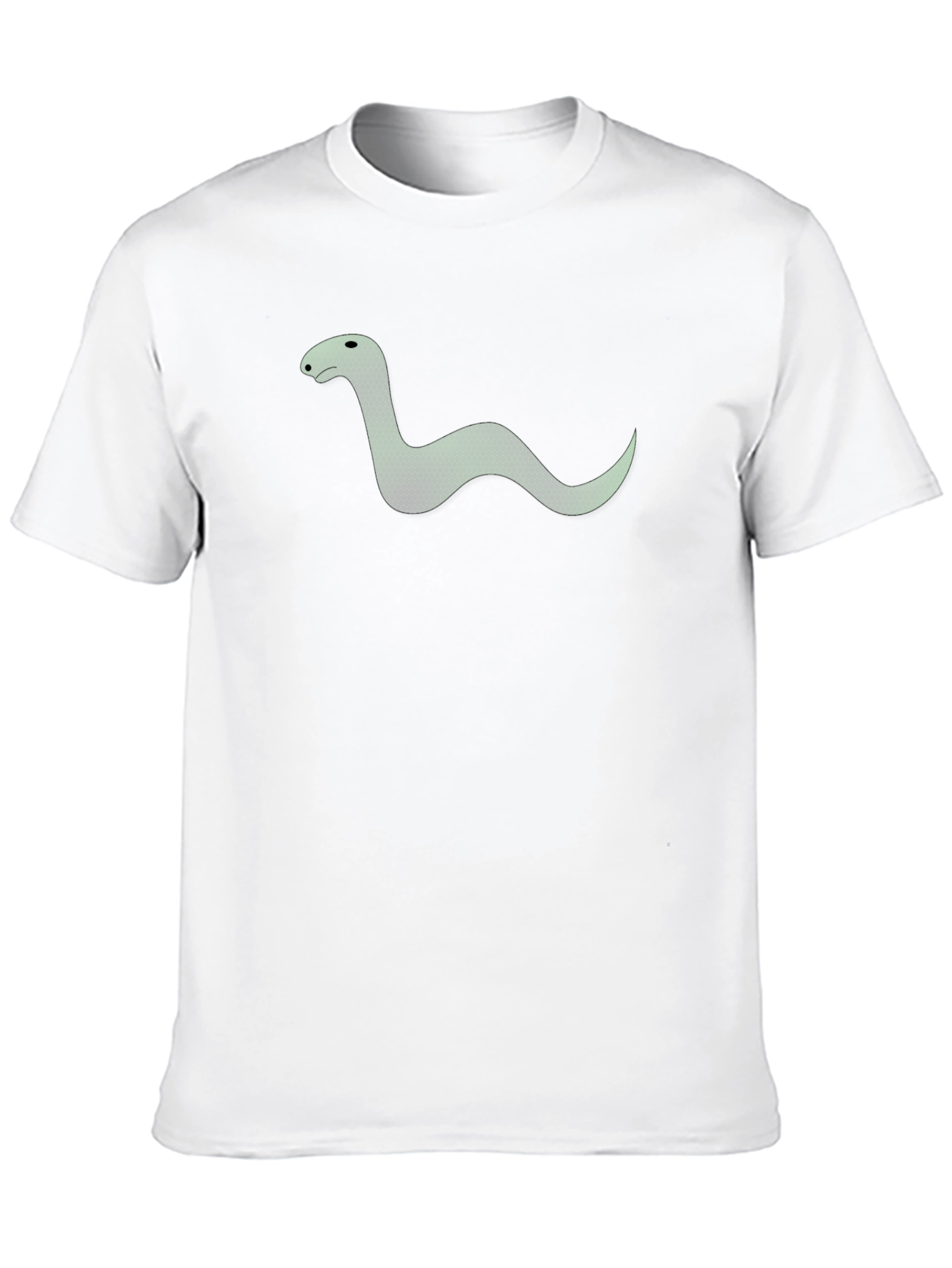 Mens Black Snake Graphic Tee