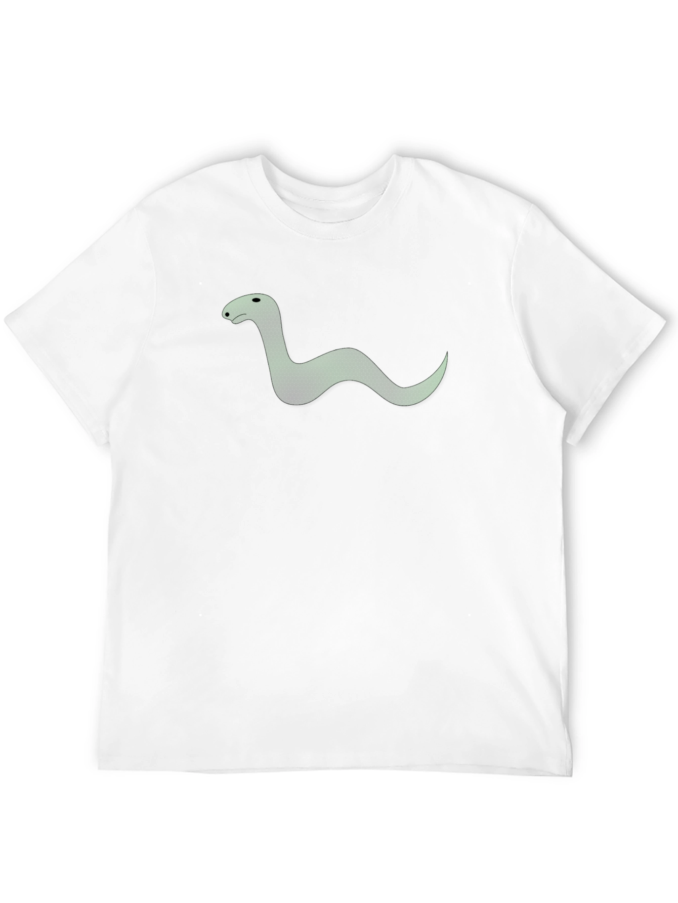 Mens Black Snake Graphic Tee