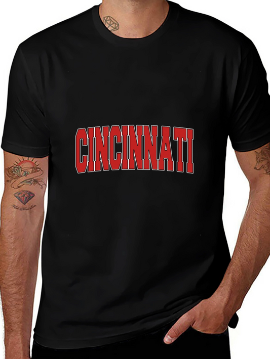 Cincinnati Graphic Tee - Black T-Shirt