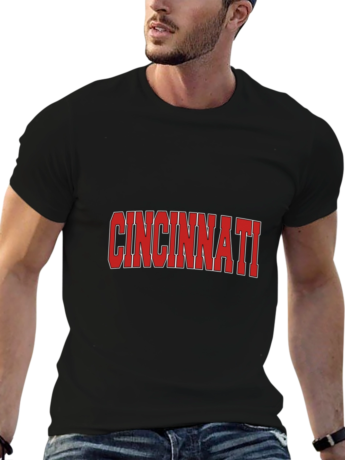 Cincinnati Graphic Tee - Black T-Shirt
