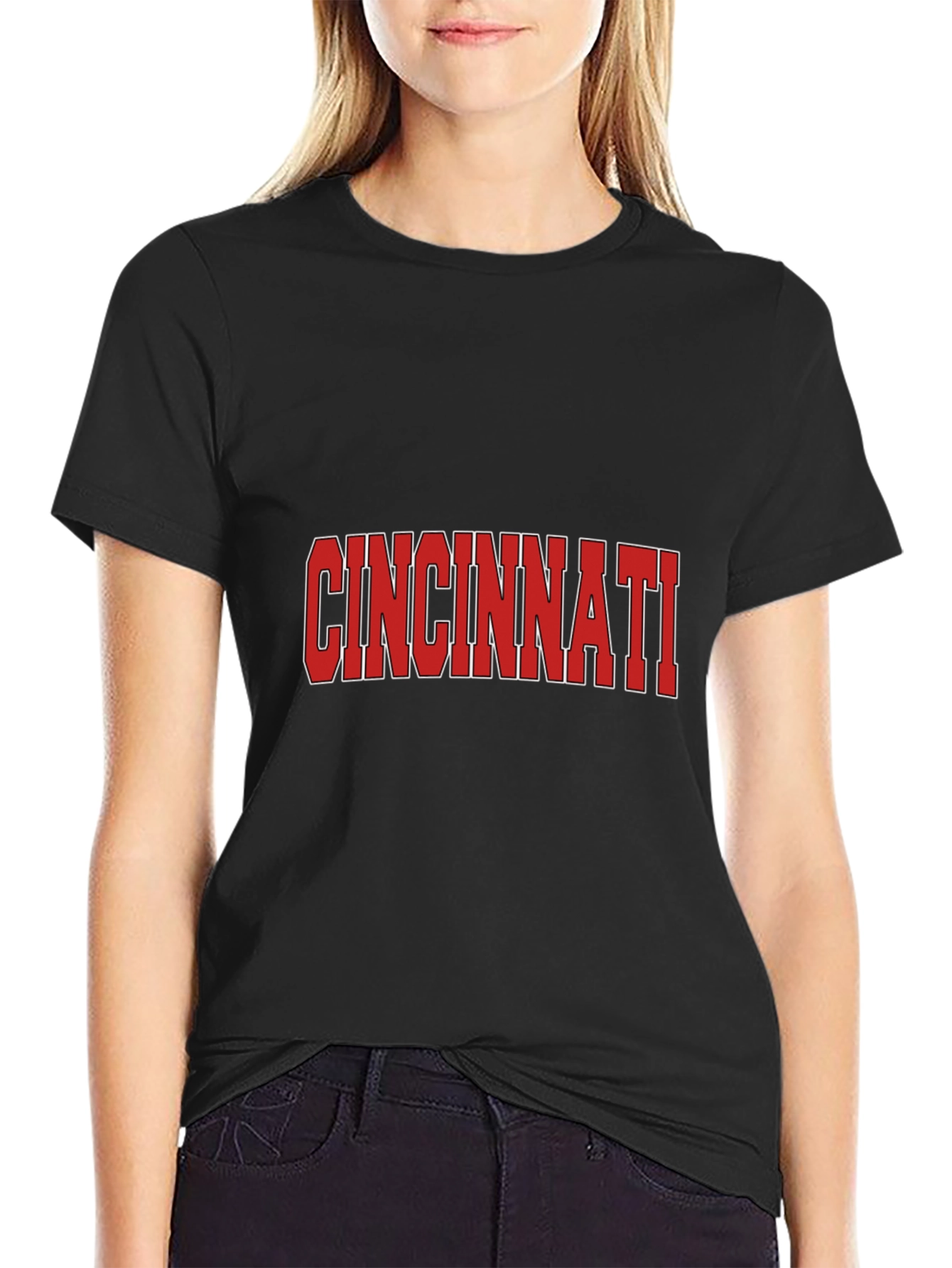 Cincinnati Graphic Tee - Black T-Shirt
