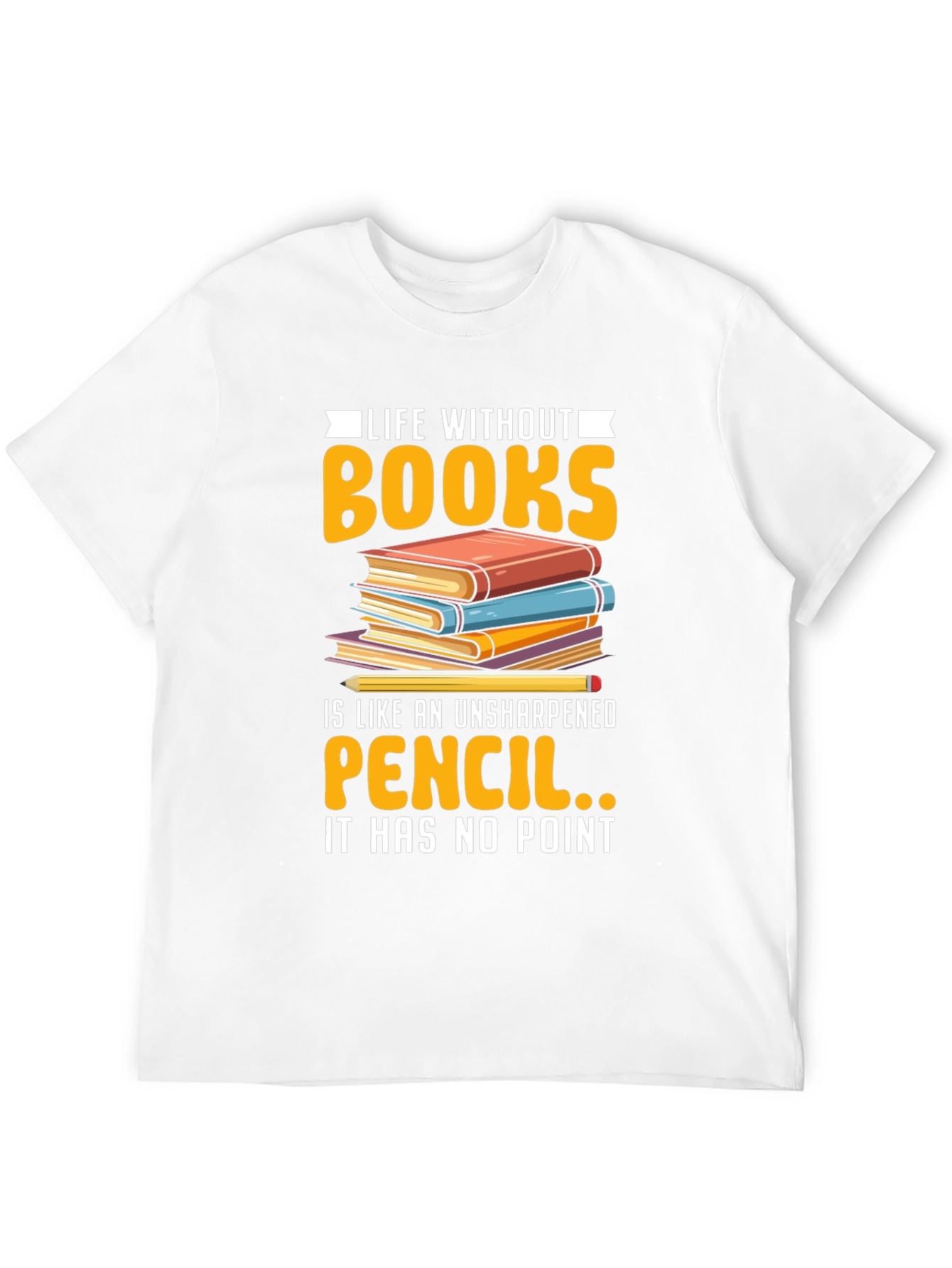 Life Without Books Graphic Tee