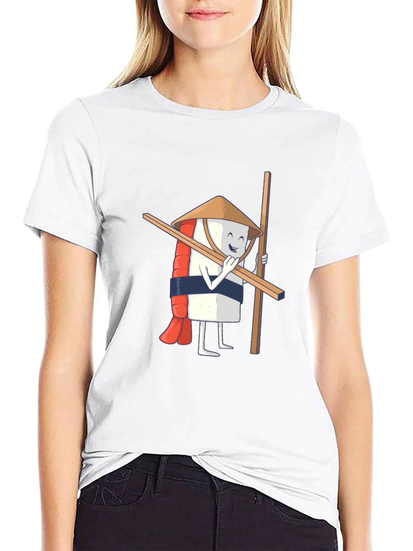 Sushi Samurai Graphic T-Shirt